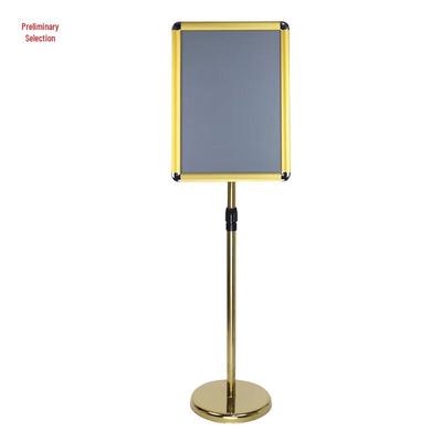 Stainless Steel Vertical Display Sign Stand