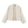 Womens Fashion Pilot Jacket Loose Fit Zip Up Casual Top