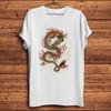 Chinese Traditional Dragon with Fire Funny TShirtUnisex Casual Short Sleeve TShirtUnisex Streetwear TeeBreathable Print