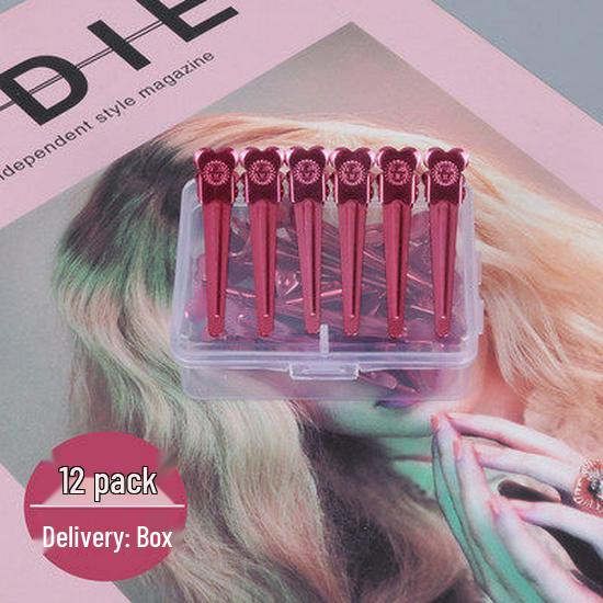 Hair Styling Duckbill Clips: Wave, Perm, Dye, Section, and Fluff with Alligator Clips