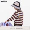 M.Latin Boys' Retro Stripe Long Sleeve T-Shirt
