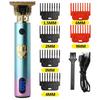 Hair Clipper Professional Cutter High Power Vintage T9 USB Hair Cutting Machine Trimmer for Men Cordless Beard Trimmer Barber