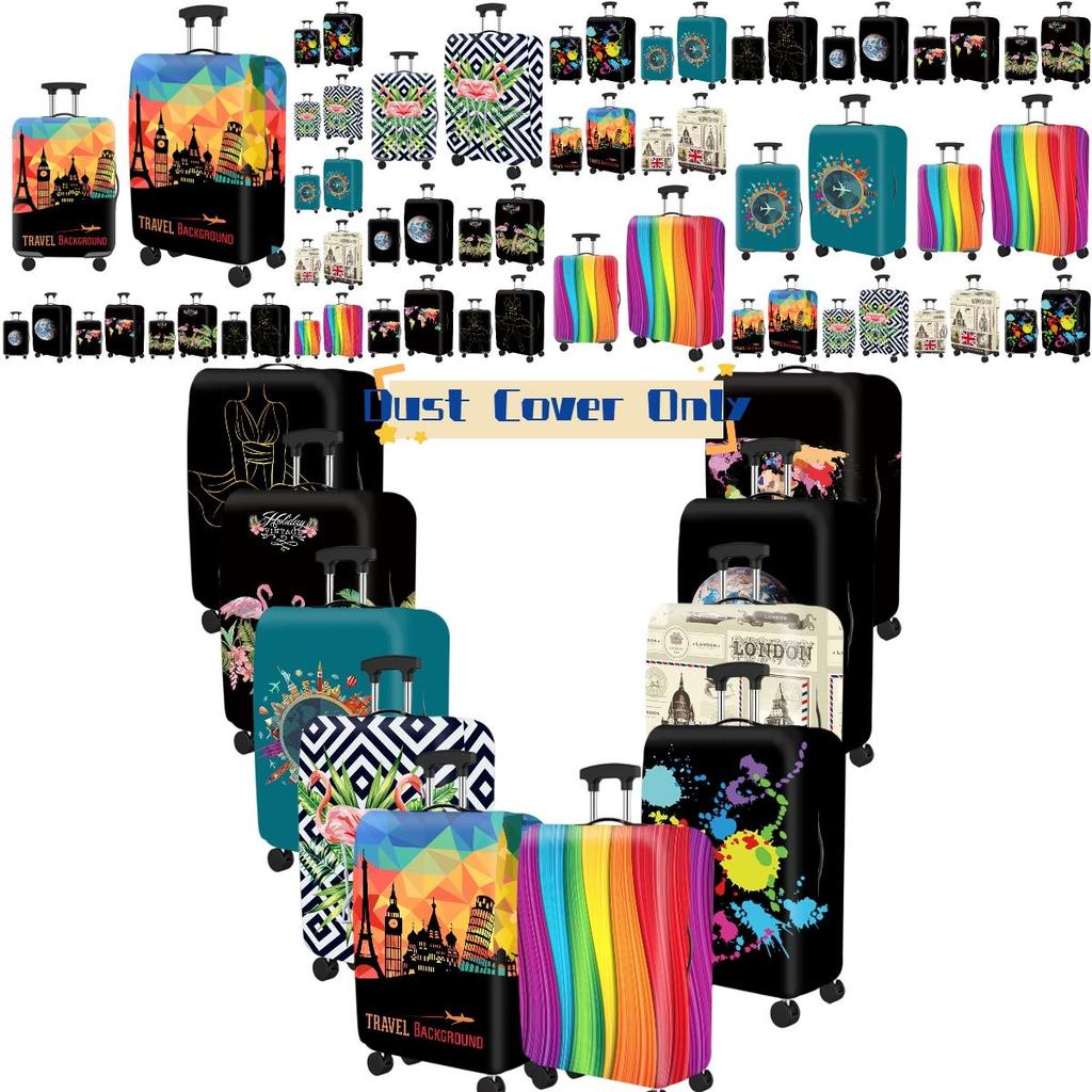 High Elasticity Thickened Dustproof Luggage Protector For Suitcases Protect Your Luggage In Style!