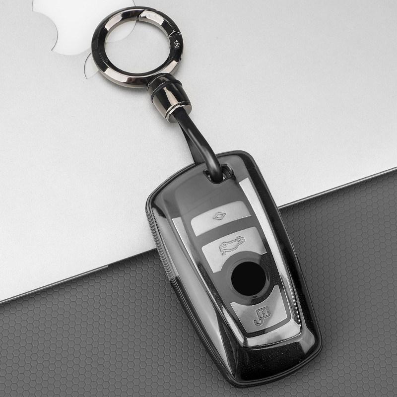 Transparent Black Tpu For Bmw F30 F20 F10 F18 F22 F01 X3 X4 F06 F02 M3 M5 Remote Car Key Case Cover Holder Protector Accessories