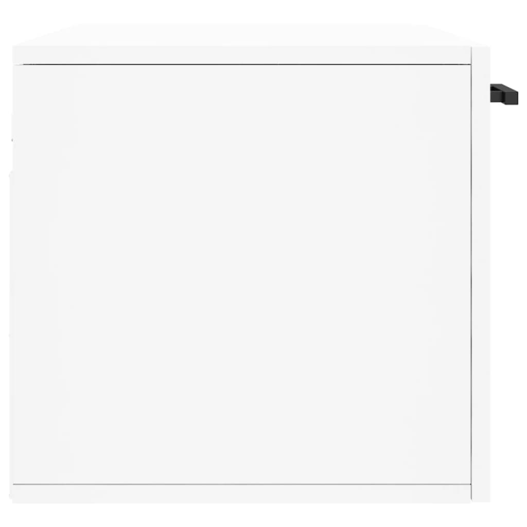 Wall Cabinet White 80x36.5x35 Cm Particleboard