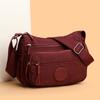 Casual Shopping Messenger Bag Trendy Travel Commuter Bag New Women's Shoulder Bag Trendy Water-proof Nylon Bag
