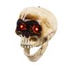 Animated Talking Skull with Moving Mouth Terrifying Halloween Parties Accessories Home Decoration for Window and Door