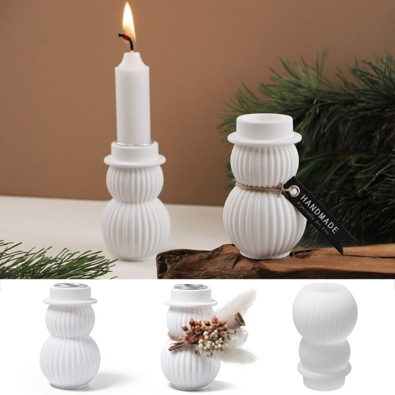 Reusable Silicone Column Candle Mold Table Centerpiece Mold for Creating Unique Resin Art Jewelry and Tabletop Displays