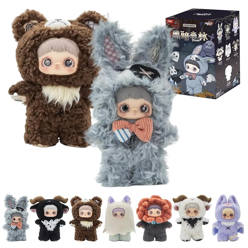 

TOP TOY x MayMei Серія «Темний Ліс» Плюшевий Підвіска [1 Штука] Гачапон Сліпий Бокс Фігурка Пластикова Модель Преміальна М яка Вінілова Іграшка Подарунок на День Народження Оригінал