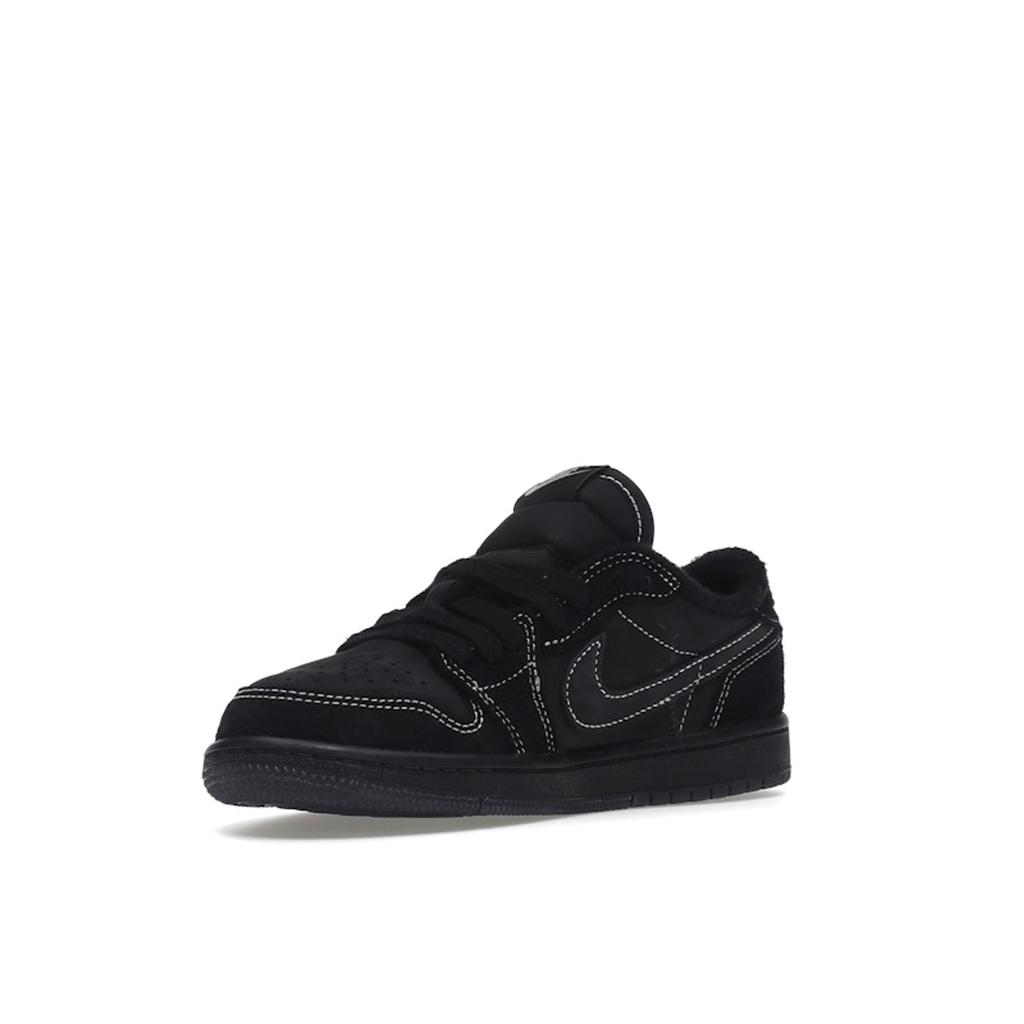 Dětské tenisky Travis Scott x Air Jordan 1 Retro Low OG SP PS Black Phantom University-Red DO5442-001
