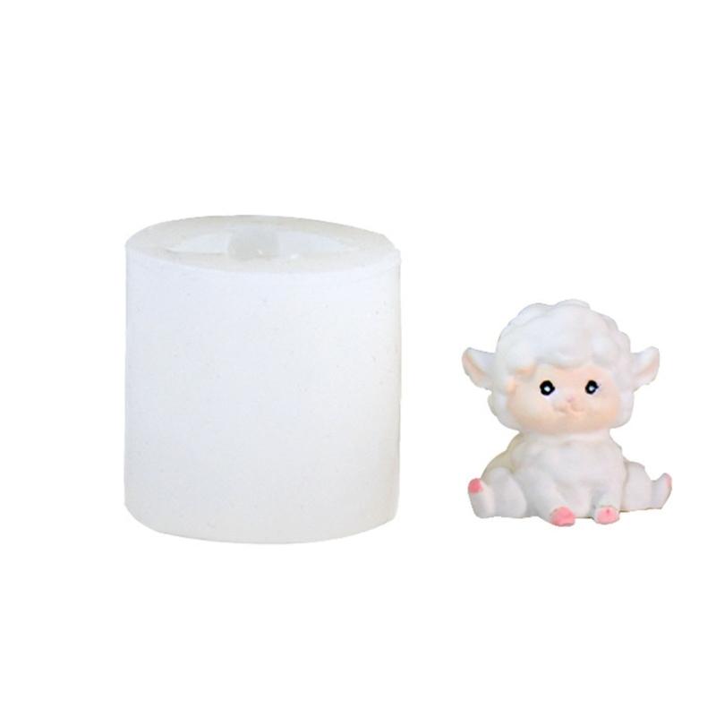 Sheep Green Bean Cake Chocolate Cake Fondant Mold Diy Baking Manual Dripping Mold Food Grade Silicone Fondant Mould