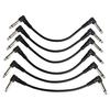 Low Noise Quality Guitar Patches Cable Right Angle Guitar Patches Cables Professional Patches Cables for Guitar Pedals