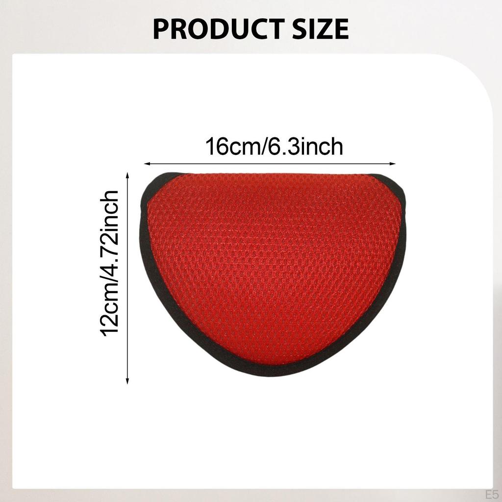 Golf Mesh Putter Cover Driver Headcover Easy To Install Lightweight Mallet for