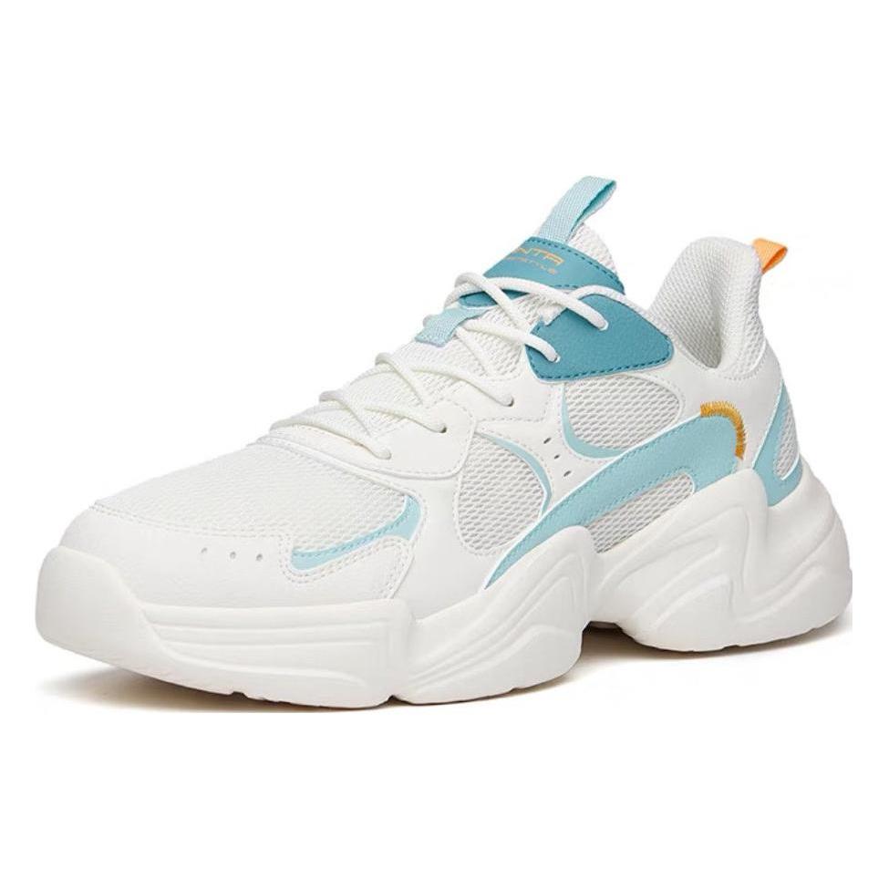 

new Anta Life Collection Anti Slip Wear Resistant Low Top Casual Shoes Men s White Blue Orange 42.5