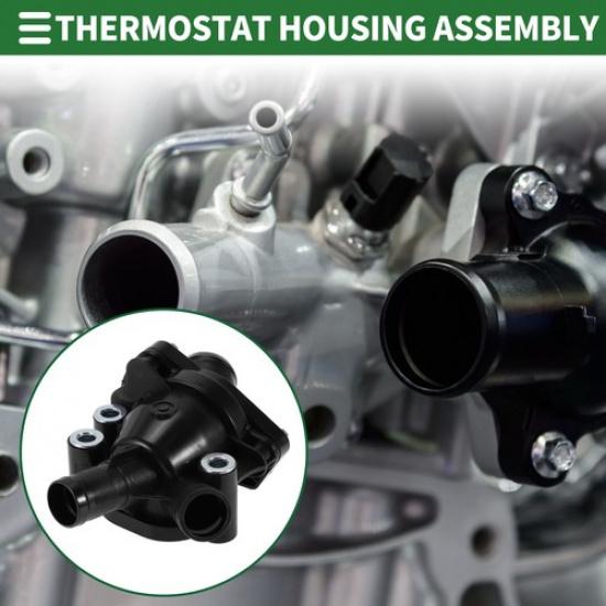 Engine Coolant Thermostat Housing Assembly for Volvo C70 2006-2013 No31319606