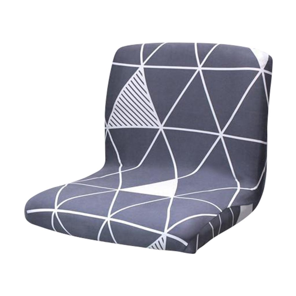 Buy Stretch Slipcover Chair Protectors for Short Back Bar Stool Dining