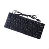 USB Wired Keyboard 78 Keys Mini Professional Ideal Gifts Plug and Play Silent Keystroke Comfortable
