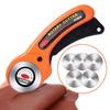 45mm Leather Rotary Cutter: Patchwork Knife & Fabric Cutter with Blades