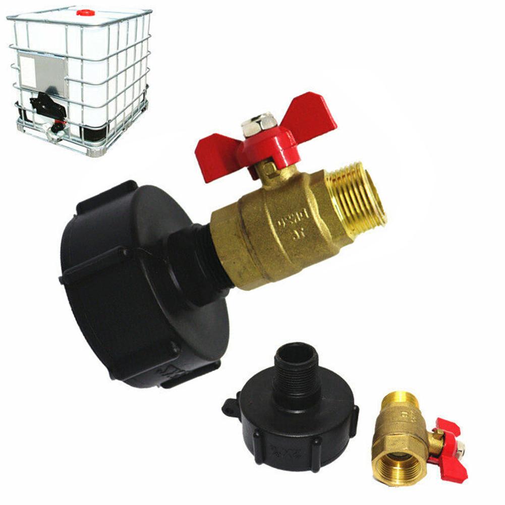 Comfortable Brand New Tank Adapter Valve Connector 275 330 Gallon IBC Anti-acidic Anti-alkaline Anti-corrosivee