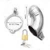 Stainless Steel Openable Lock & Cage Ring