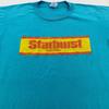 Vintage 80s STARBURST FRUIT CHEWS T-Shirt MEDIUM/LARGE Candy Snack Soft Thin