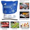 10Pcs Ice Pack Reusable Self-Priming Icing Cooler Bag Pain Cold Compress Drinks Refrigerate Picnic Food Keep Fresh Dry Ice Packs