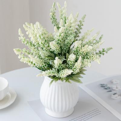 Künstliche Lavendel Schaumblume Familienzimmer Vase Weihnachten Hochzeitsstrauß Gartenrose Bogen Dekoration Scrapbooking Zubehör