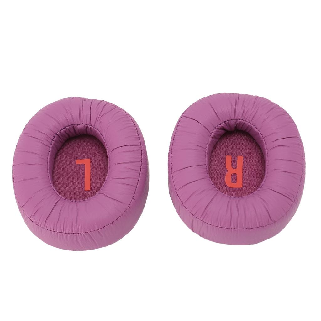 Ear Pads Replacement for JR460NC Children Headphones Memory Foam Foam PU Leather Ear Cushions Purple