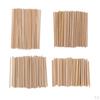 Bacchette di Bambù Legno Rotonde Non Finiture Aste di Legno per Artigianato Modellismo Giocattoli Educativi per Bambini