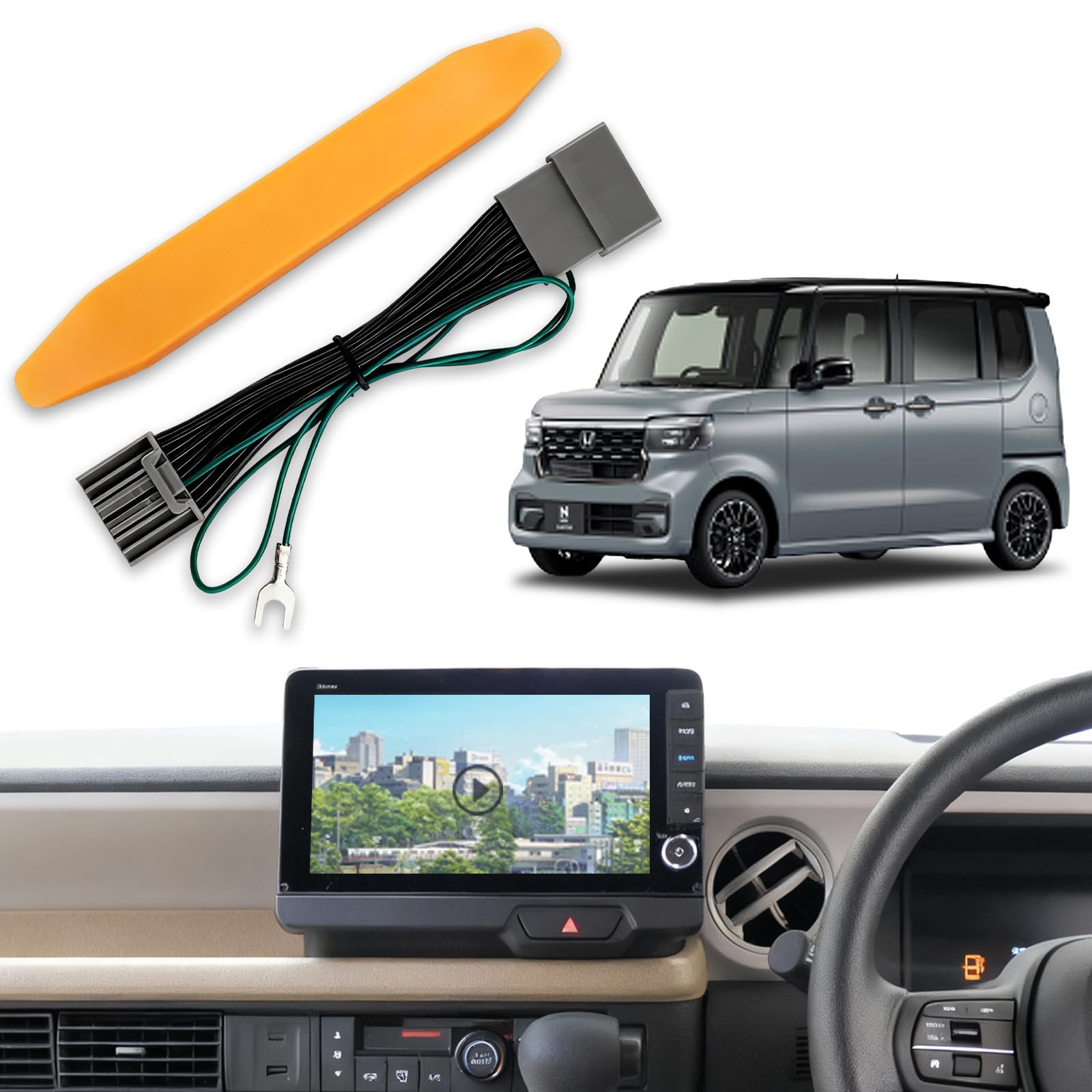 

TV Canceller Honda N-BOX JF5/JF6 - TV Kit for 8/9/11.4 inch Navigation System (VXM-245ZFEi