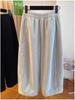 Premium Velvet Wide-Leg Cropped Pants for Women - Autumn/Winter 2026 New, Loose, Versatile, and Trendy