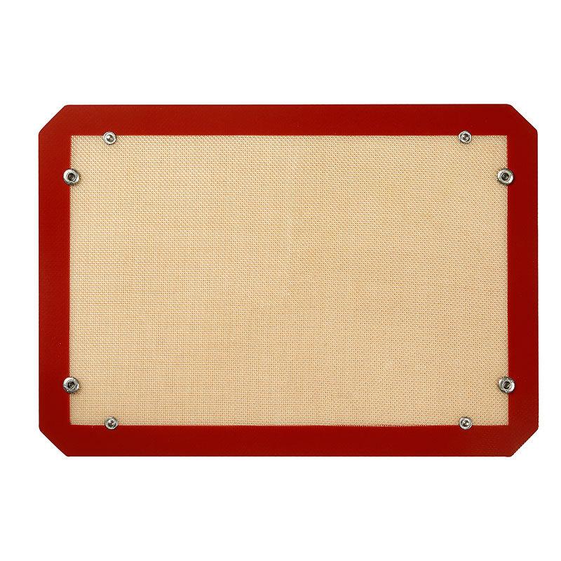 

Silicone Baking Mat with Button Non-stick Oven Liners Reusable Heat Resistant Pastry Mat Leak Proof Cookie Sheet Baking Supplies