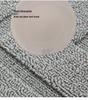 L-Shaped Waterproof & Oil-Proof Polypropylene Kitchen Mat - Non-Slip Hui Pattern