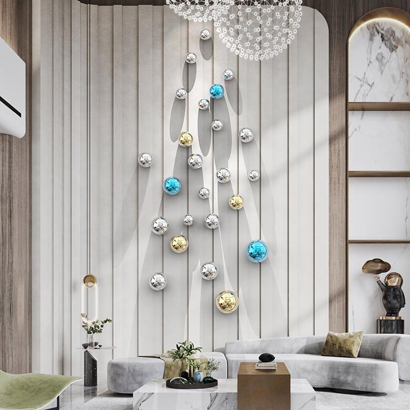 Wall Decoration Ball Nordic Decorative Ball Living Room Home Accessories Hotel Commercial Space Shop Wall Hanging