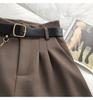 Women's Summer 2026 Korean Style High-Waisted A-Line Bootcut Shorts