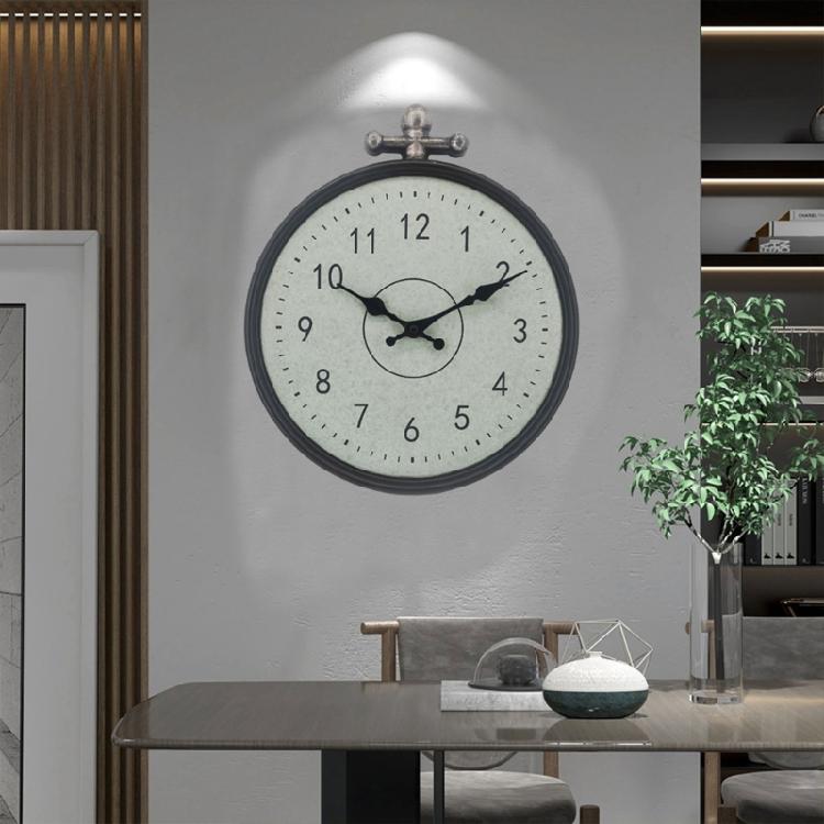 Weatherproof 14Inch Wall Clock with Quiet Movement Clock for Poolsides and Garden Decors Camping Accessorries Clock