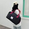 Lightweight Contrasting Ribbon Shoe Storage Handheld Travel Bag Dry and Wet Separation Casual Fitness Bag Can Be Used To Pull Rod