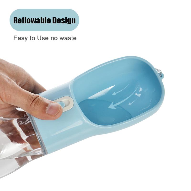 Portable Pet Dog Water Bottle For Small Big Dogs Cats Outdoor Travel Puppy Drinking Bowl Water Dispenser Chihuahua Pug Supplies