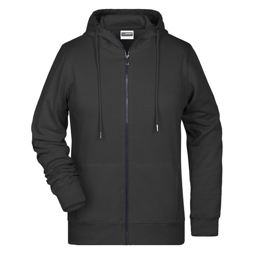 James and Nicholson Womens/Ladies Full Zip Hoodie