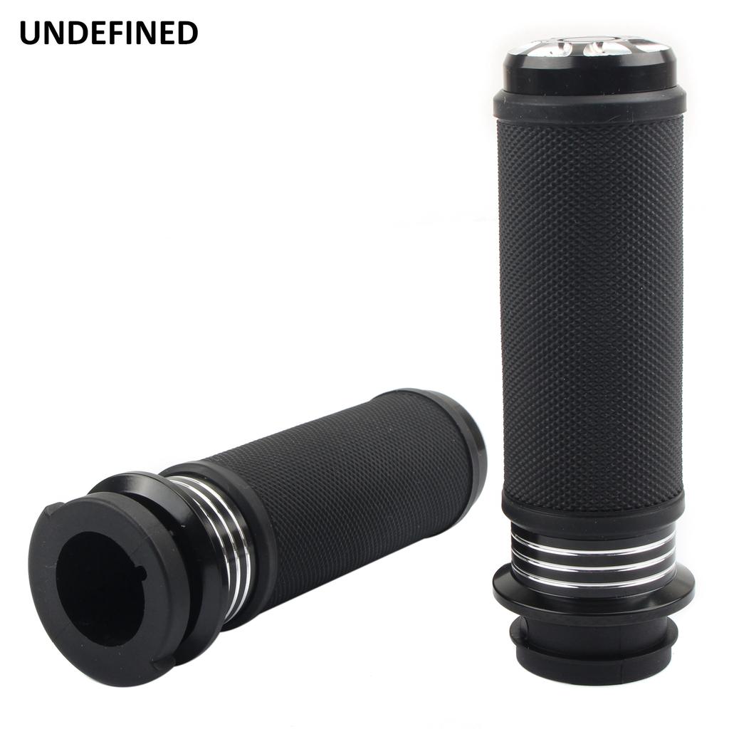 1"; 25mm Hand Grip Handle Bar Electronic Throttle Handleabr Grips for Harley Touring Street Glide Road Glide Softail Dyna