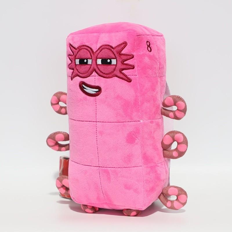 Peluche Numberblocks Jouet Éducatif Doux Pour Enfants Pour L'apprentissage des Mathématiques Et Cadeau