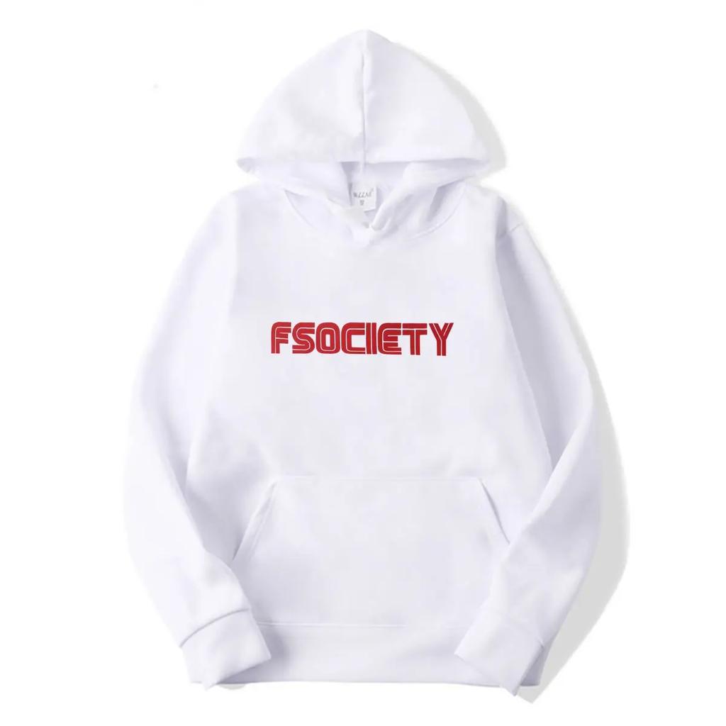 Mr. Fsociety Robot Printed Hoodie Summer Casual sports Hip-hop Hat Sun Man Fishing Outdoor Snapback Color Solid Hoodie