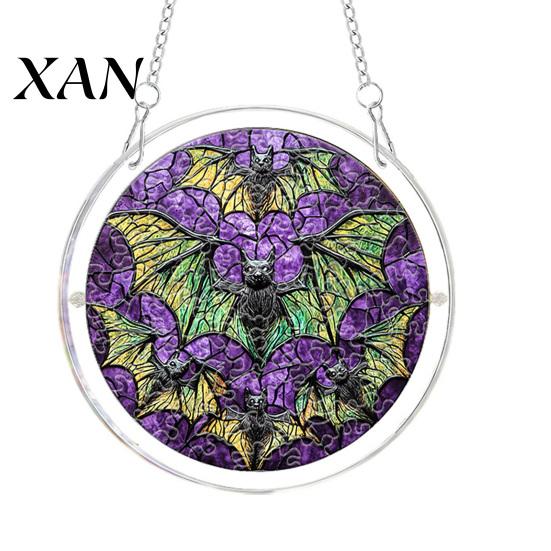 Office Halloween Ornament Acrylic Puzzle Suncatcher Window Hanging,7.87 Inch Sun Catcher Themed Gift Idea Decoration Ornament, Ideal for Gifting