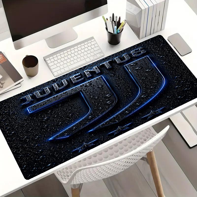 Juventus Football Club Theme Mouse Pad, Non Slip Rubber Base, Multifunctional Office & Home Decor, Perfect for Workspace Personalization.