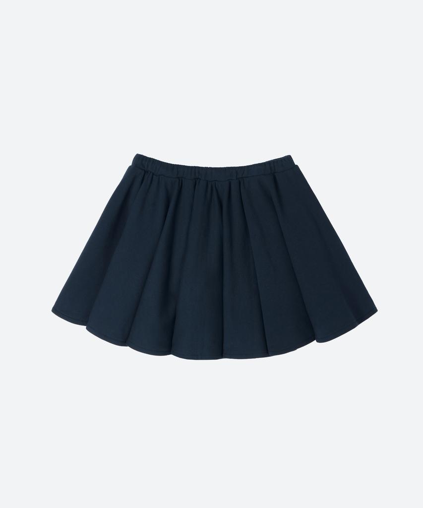 Moon Sun M.C Volume Mini Sweat Skirt / Navy