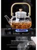 High Borosilicate Glass Teapot with Handle and Pearl Cotton Packaging
