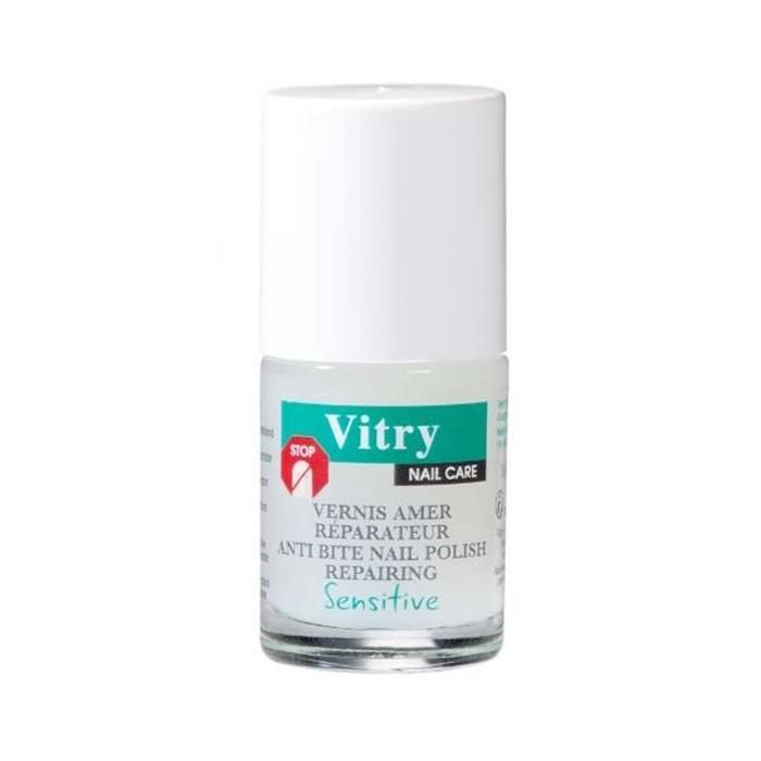 Vernis À Ongle - Vitry - Vernis Amer Réparateur Sensitive - Incolore - 10ml - Répare Et Protège Les Ongles