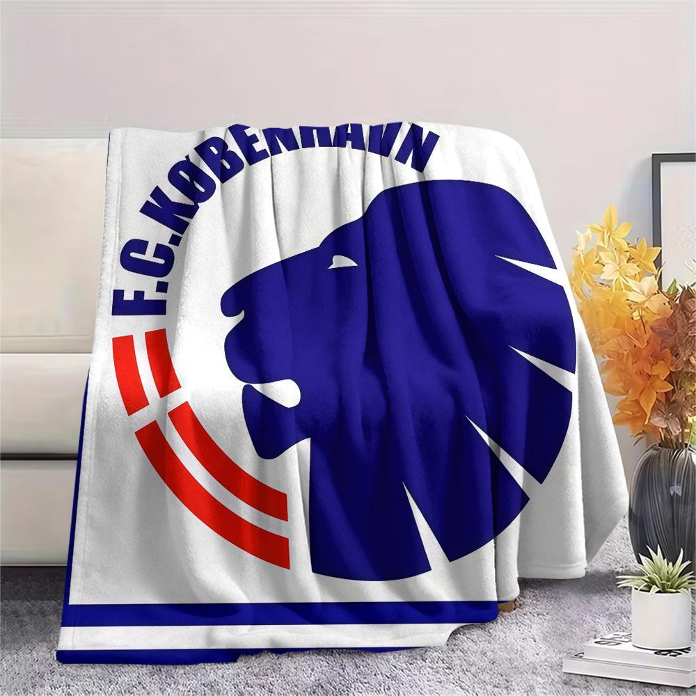 FC. København Flanelldecke, Hohe Qualität, Bequem für alle Jahreszeiten, Heimdekoration, Wärme und Komfort