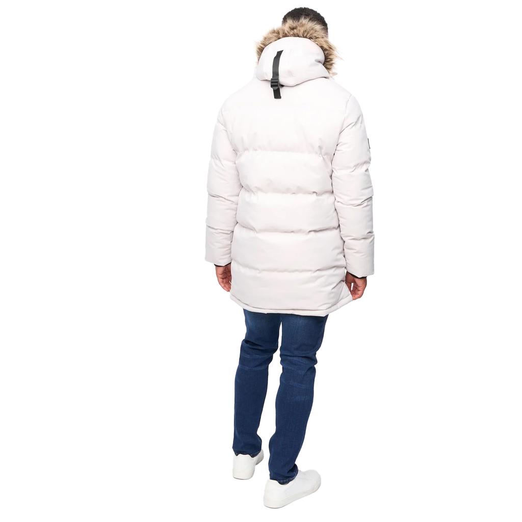 Bewley & Ritch Mens Northbrook Wet Look Padded Jacket