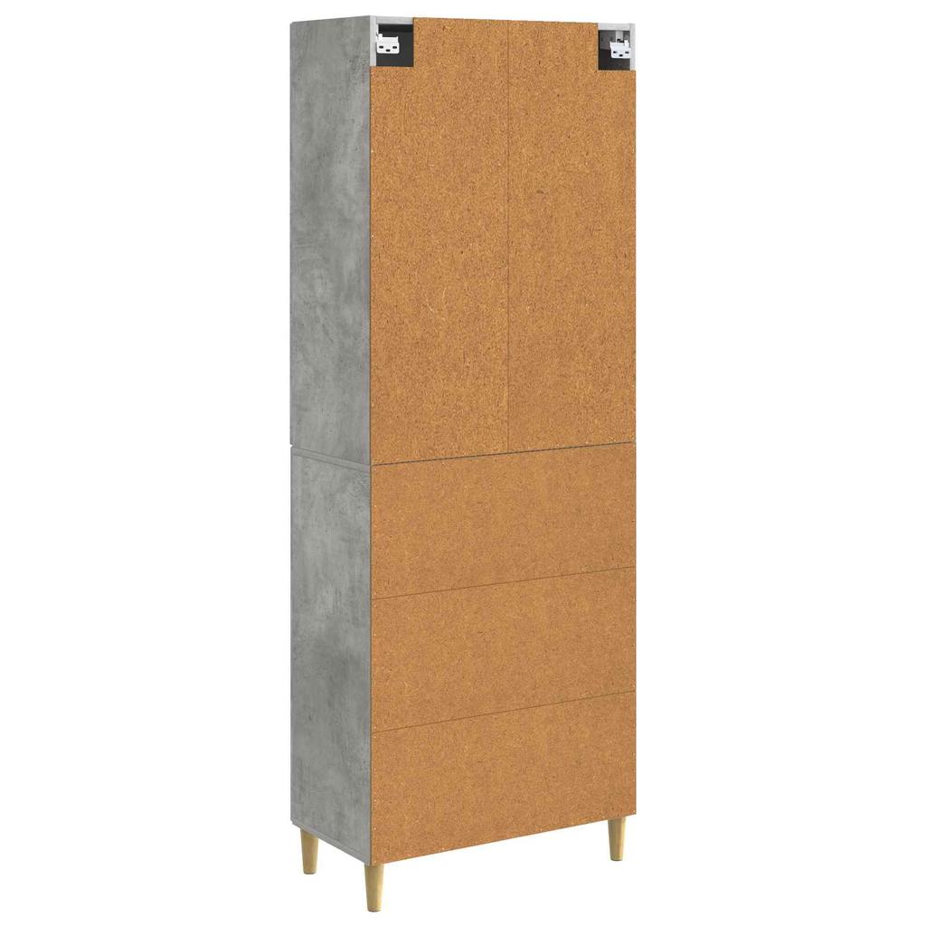 Cabinet Set 2 pcs 66 x 34.5 x 95 cm engineered wood